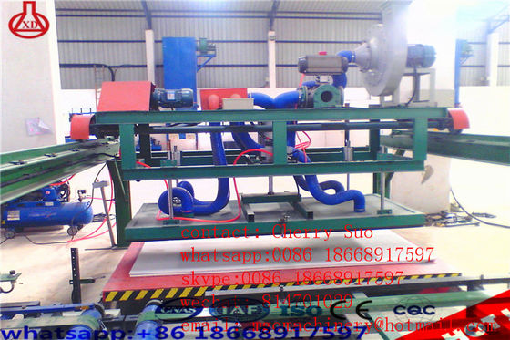 PLC kontrol eps sandwich Wall Panel membuat mesin, mgo papan membuat mesin