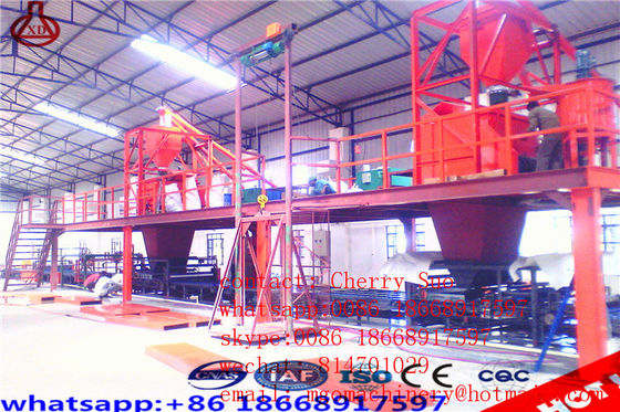 Panel Beton / Eps Sandwich Mgo Wall Sheet Membuat Mesin Dengan Kecepatan Tinggi