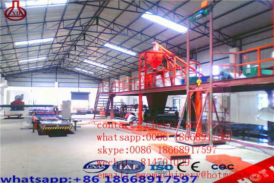 Panel Beton / Eps Sandwich Mgo Wall Sheet Membuat Mesin Dengan Kecepatan Tinggi
