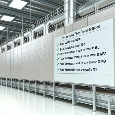 Lini Produksi Papan Semen Serat Isolasi Suara Kekuatan Tinggi dengan Kekuatan Tekan ≥20Mpa dan Penyerapan Air Rendah