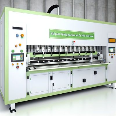 Mesin Pembentuk Panel Dinding dengan Layar Sentuh Delta, 380V 50Hz