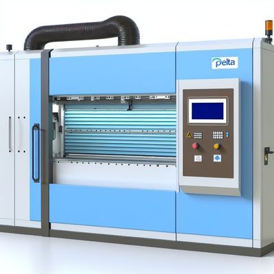 Mesin Pembentuk Panel Dinding dengan Layar Sentuh Delta, 380V 50Hz