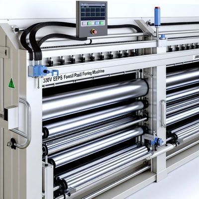 Mesin Membentuk Panel Dinding 380V dengan Automatic EPS Foaming & Cr12 Rollers