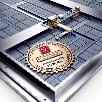 Konduktivitas termal ≤0,2W/m.k Garis produksi papan MgO dengan Sertifikasi CE