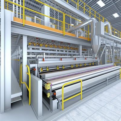 Ketebalan papan 3-30mm Garis produksi papan MgO dengan ketahanan api Kelas A1 dan lebar papan 600-1220mm