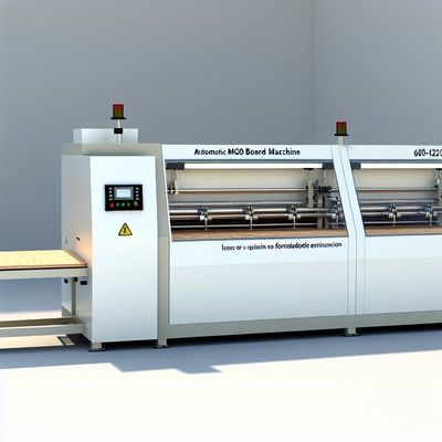 Mesin Papan MGO Otomatis Grade A1 untuk Papan Lebar 600-1220mm dengan Emisi Formaldehida ≤1.5mg/L