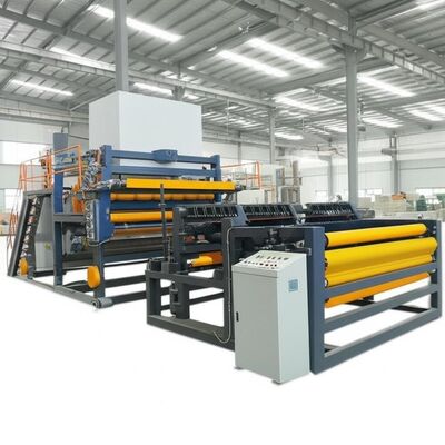Mesin Pembuat Papan Jerami dengan Lebar Produk Keluaran 600-2000mm, Suhu Operasi 20-80 °C, dan Kadar Air Bahan Baku 8-12%