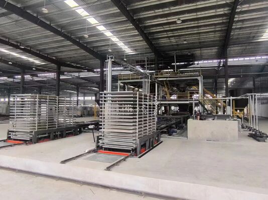Tegangan 380v Mobil Otomatis XPS Insulasi Tile Backer Board Produksi Line