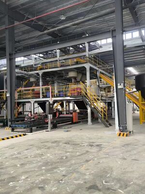 Mesin Papan Jerami Berdiri Bebas dengan Kapasitas Output 1000-5000 Kg/jam dan Pilihan Warna yang Dapat Disesuaikan