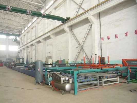 Fireproof Waterproof Fiber Cement Board Equipment For 2400-2440 Mm Length