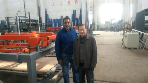 Kapasitas yang lebih besar Mesin pembuatan papan otomatis untuk lembaran serat semen