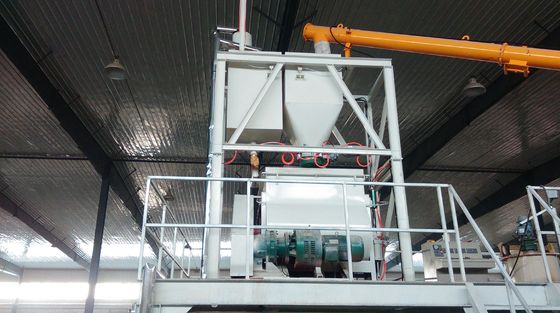 Fiber Glass Mesh Cement Straw Board Making Machine, Garis Produksi Papan MgO