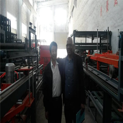 Mesin Pembuat Papan Otomatis, Lini Produksi Papan Serat Semen Multi Fungsi