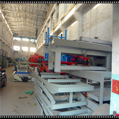Cement And Mgo Wall Sandwich Panel Produksi Line Dengan Otomatis Penuh