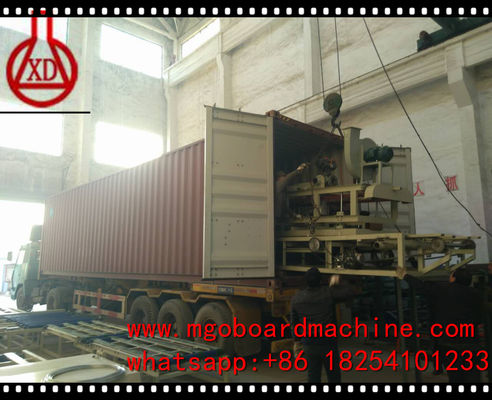 SGS Certificate Mgo Sandwich Panel Making Machine Portland Cement Board Production