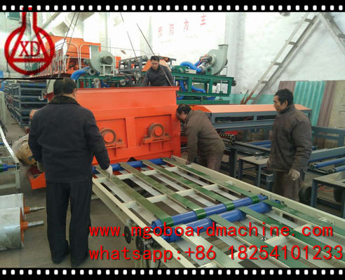 SGS Certificate Mgo Sandwich Panel Making Machine Portland Cement Board Production