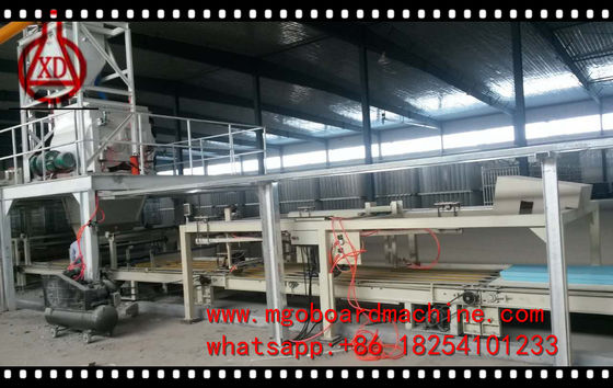 Peralatan Panel Dinding Non Asbestos Untuk Lembar Atap Serat Semen Prefab Rumah