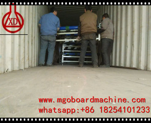 Peralatan Panel Dinding Non Asbestos Untuk Lembar Atap Serat Semen Prefab Rumah