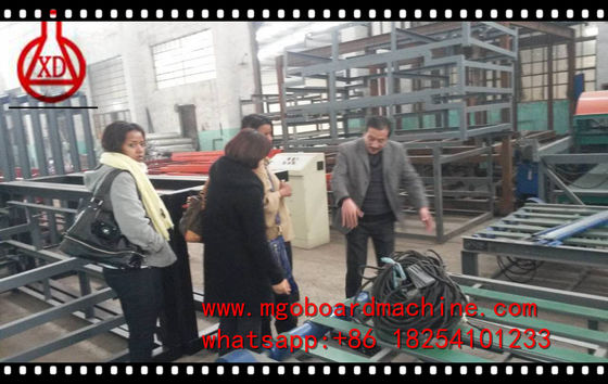 Rumah Prefab Magnesium Oxide Roof Tile Making Machine / Produksi Line Ce Sertifikat