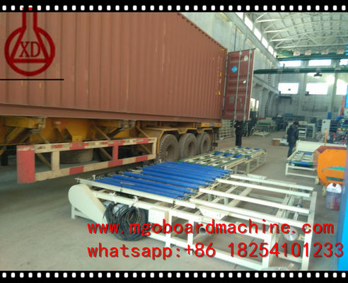 Rumah Prefab Magnesium Oxide Roof Tile Making Machine / Produksi Line Ce Sertifikat