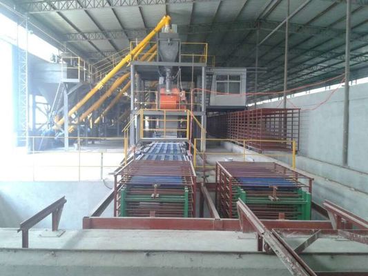 Mesin Panel Sandwich Sertifikat Lini Produksi Panel Dinding Untuk Rumah Prefabrikasi
