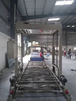 Mesin Panel Sandwich Sertifikat Lini Produksi Panel Dinding Untuk Rumah Prefabrikasi
