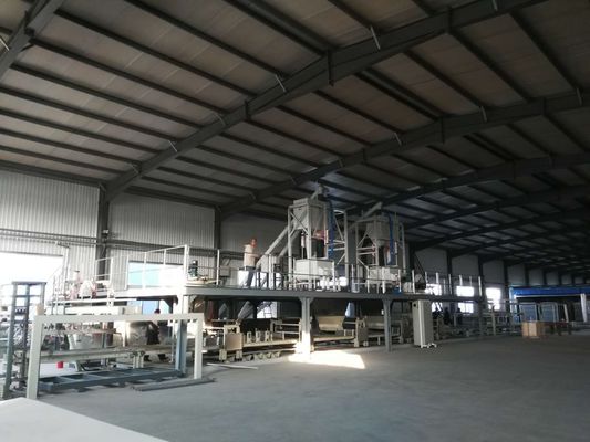 EPS Cement Powder And Mgo Powder Sandwich Panel Machine, Jalur Produksi Panel Dinding