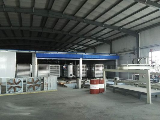 EPS Cement Powder And Mgo Powder Sandwich Panel Machine, Jalur Produksi Panel Dinding