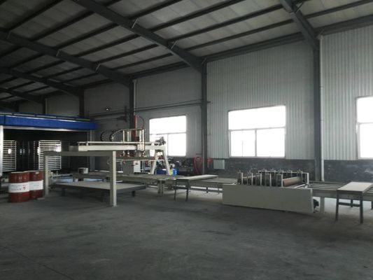 EPS Cement Powder And Mgo Powder Sandwich Panel Machine, Jalur Produksi Panel Dinding