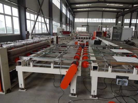 Mesin Papan Semen Serat Tahan Api Putih Dan Mesin Papan Dinding Eksterior