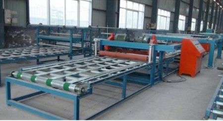 PLC Semi Automatic Magnesium Cement Board Produksi Mesin Low Noise