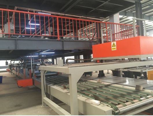 Mesin Pembuat Papan Langit-Langit Magnesium Oksida Dan Panel Dinding Sandwich Garansi 1 Tahun