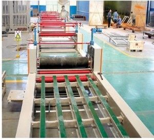 Mesin pembuatan papan semen pasir kuarsa dengan emisi formaldehida ≤ 1,5 mg/L