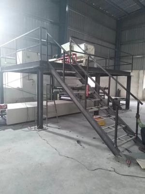 CE Steel Struktur Glass Magnesium Board dan Fiber Cement Board Mesin