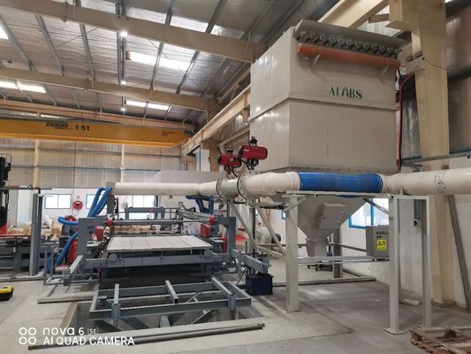 Mesin Laminasi Papan Gypsum, Papan Penyebar Lem, dan Papan MGO