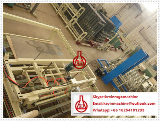 Lini Produksi Panel Dinding Tebal 75mm Papan Semen Serat untuk Partisi Bangunan Struktur