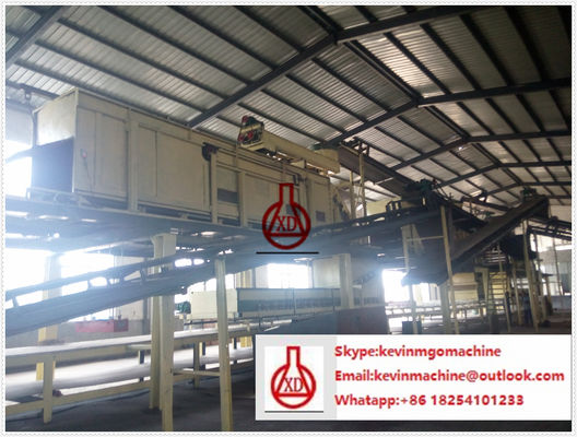 Mesin Pembuat Lembaran Atap, Peralatan Pembentuk Gulungan Papan Dinding MGO Ramah Lingkungan