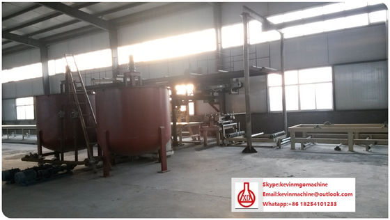 Jalur Produksi Papan MgO Intensitas Tinggi dengan Teknologi Ekstrusi Roller Ganda