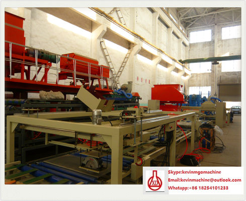 Mesin Pembuat Material Konstruksi untuk Bahan Baku Mgo / Mgcl / Fiber Glass Mesh