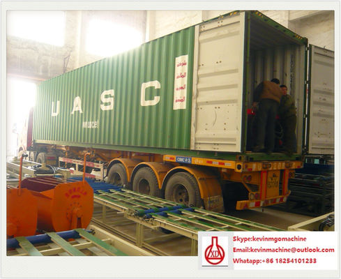 Sistem hidrolik GRC papan atap panel roll Forming Machine Kinerja yang stabil tinggi