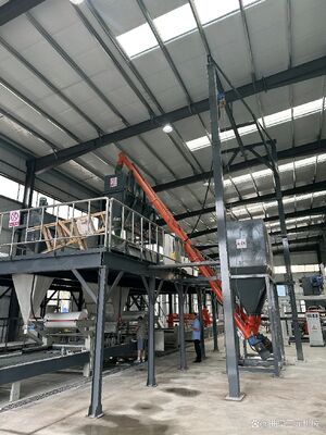 Mesin panel dinding belakang XPS yang diobati panas dengan ketebalan 50-250mm dan kisaran daya 15-30 KW