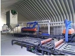 6 Layer Fiber Glass Mesh Sanding Mgo Line Produksi Papan Produksi Panel Dinding