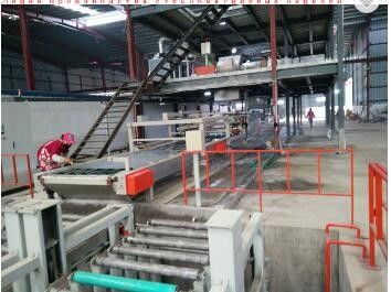 Prefabricated House Eps Sandwich Panel Machine, Mesin pembuatan sandwich otomatis semen