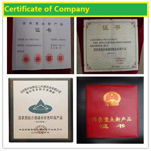 Cina Shandong Chuangxin Building Materials Complete Equipments Co., Ltd Sertifikasi